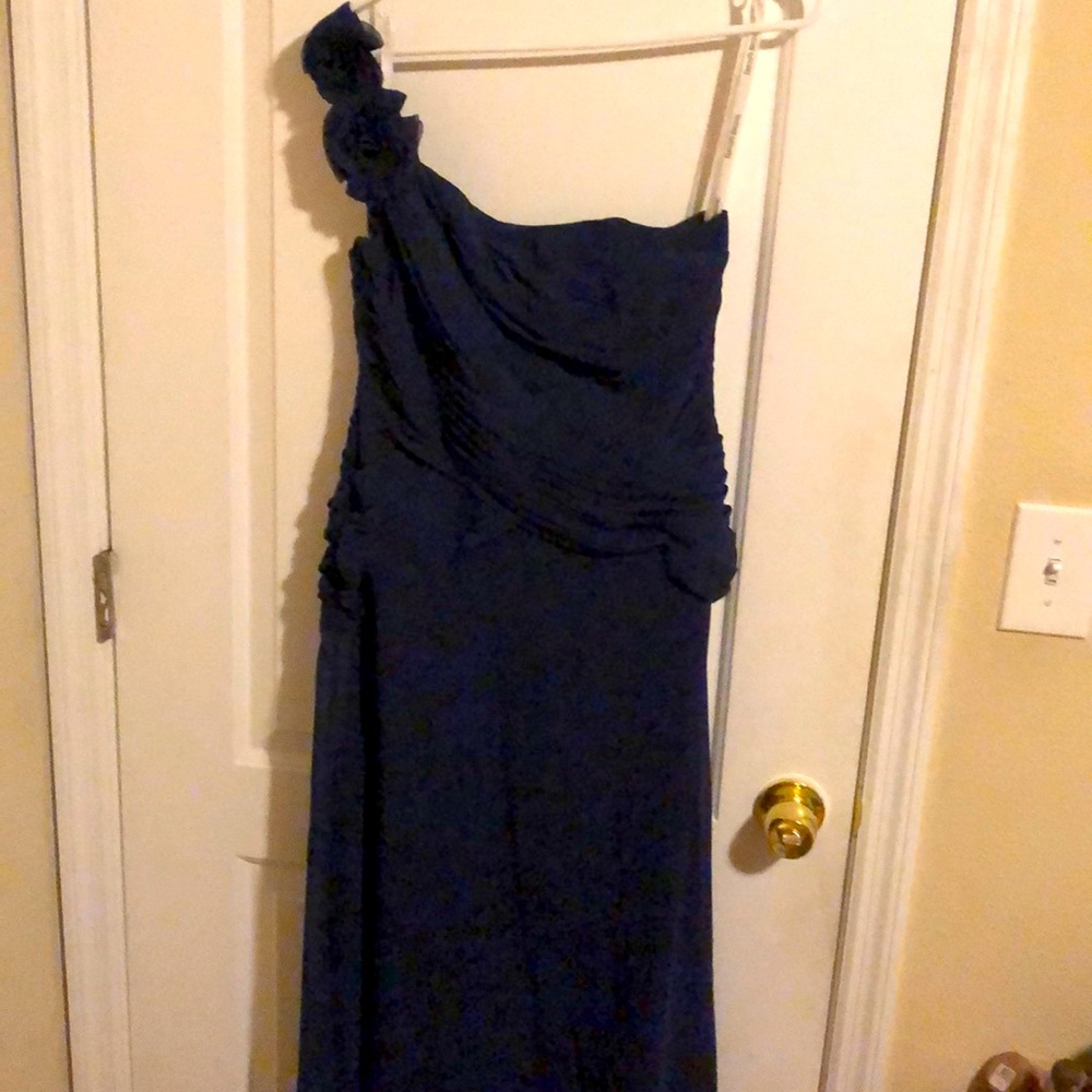 Navy blue formal dress